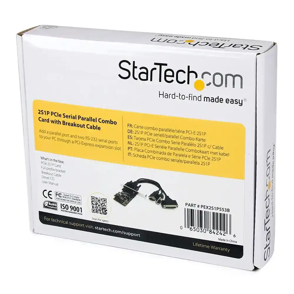 (image for) Startech.com 2S1P PCI Express Combo Card